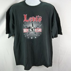 Levis Jeans Rock Star T-shirt Size XL